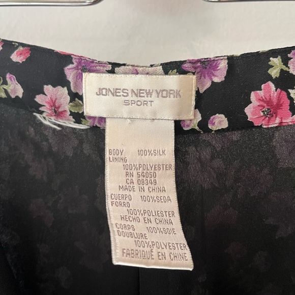 Vintage wide leg pant made of pure silk - Picture 3 of 4